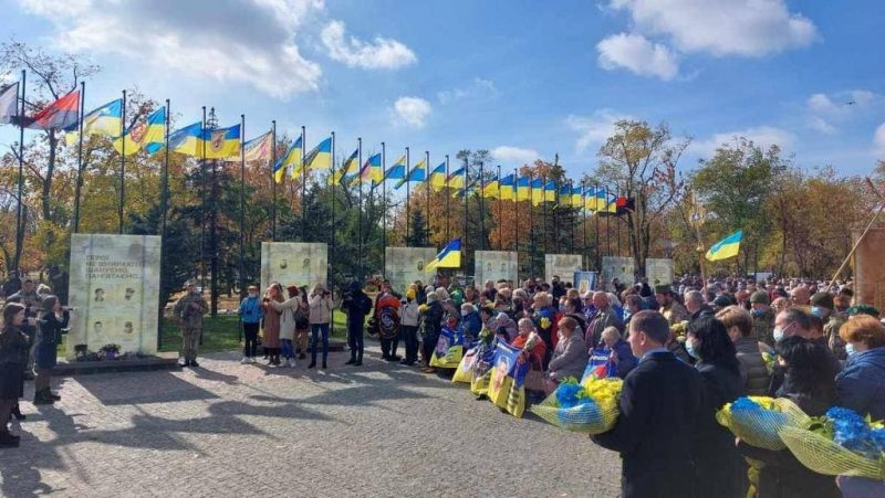 ❣️Нову Алею Героїв АТО відкрили в Нікополі