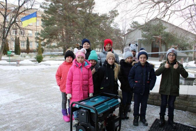 Один із генераторів передано до Багатопрофільного навчально-реабілітаційного центру №6