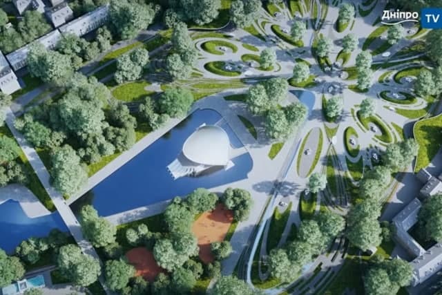 Середмістя за парканом: парк ім.Глоби у Дніпрі огородять на два роки.