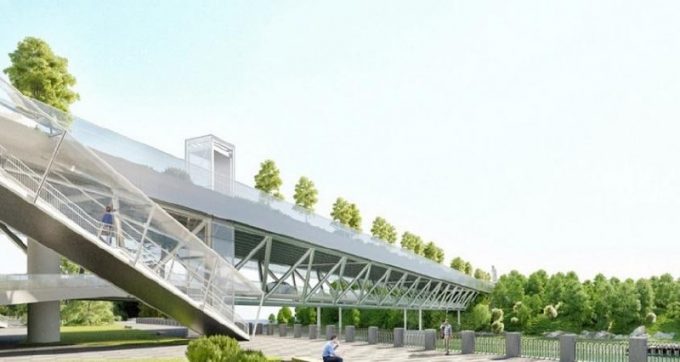 ​?У Дніпрі оголосили тендер на будівництво моста на Монастирський острів