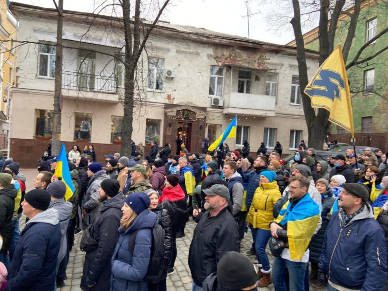 «Марш Єдності»: на знак консолідації нації, демонстрації готовності  Дніпра  до його оборони. 