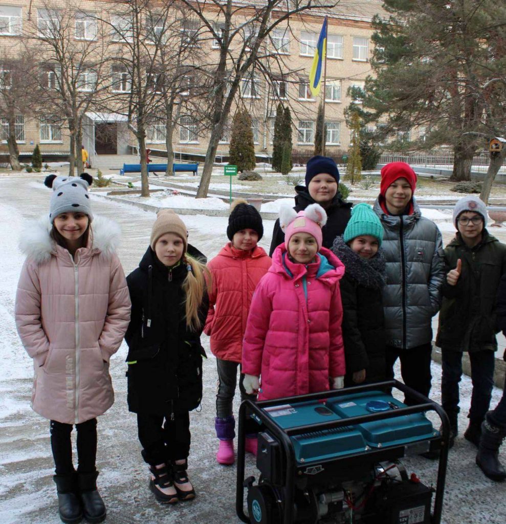 Один із генераторів передано до Багатопрофільного навчально-реабілітаційного центру №6