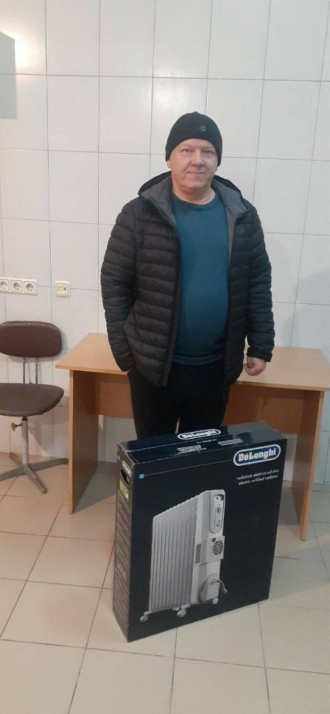 Передали обігрівачі медикам, що вирушають до гарячих точок нашої країни